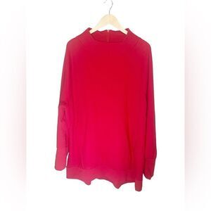 Fabletics Women’s Red Pullover Sweatshirt